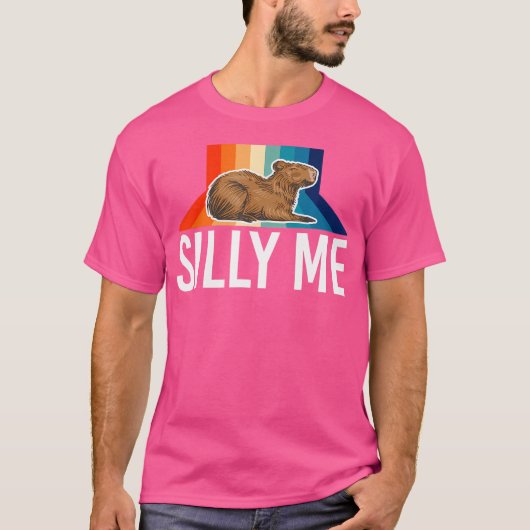 Gekke Me Funny Capybara T-shirt (Voorkant)
