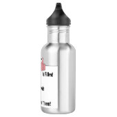 Gekke mensen, ik ben een van hen waterfles (Rechts)