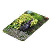 Gekke metalen rooster magneet (Linkerzijde)