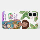 Gekke moeder met kinder | Moederdag Case-Mate iPhone Case (Achterkant (horizontaal))