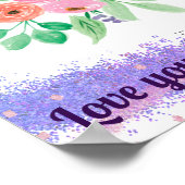 Gekke moeder met kinder | Moederdag Poster (Hoek)