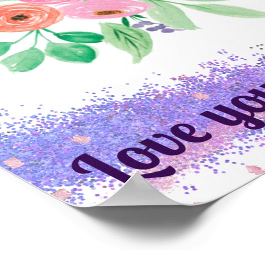 Gekke moeder met kinder | Moederdag Poster (Hoek)