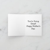 Gekke Moederdag Kaart (Binnen)