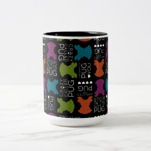 Gekke Mok van peuk met glitterpuggen