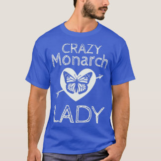 Gekke Monarch Vlinder Vlinder Vlinders Liefhebber T-shirt