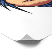 gekke monnikskop poster (Hoek)