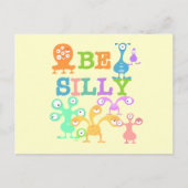 Gekke monsters briefkaart (Voorkant)