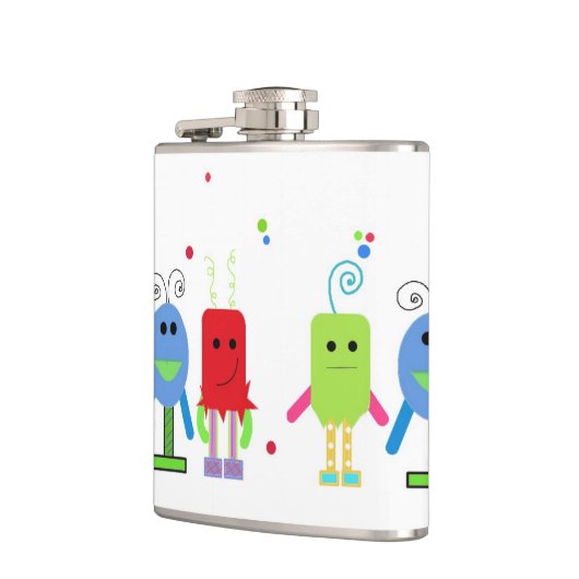 Gekke monsters heupfles (Links)