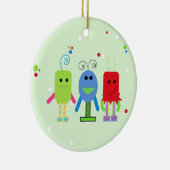 Gekke monsters keramisch ornament (Rechts)