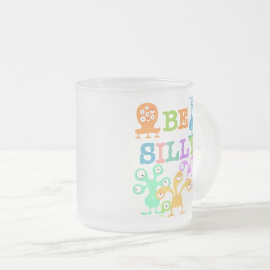 Gekke monsters matglas koffiemok (Voorkant rechts)