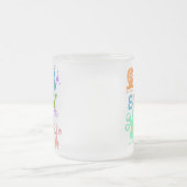 Gekke monsters matglas koffiemok (Center)