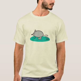 gekke muis met gebroken been t-shirt