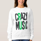 gekke muziek trui (Voorkant)