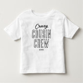 Gekke neef Crew Familie Kinder Shirts (Voorkant)