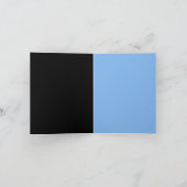 Gekke nummer 21 blue Note Kaart (Binnen)