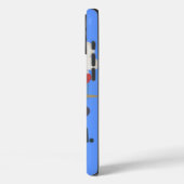Gekke "Olijf M'n Hart" Grappig Gezicht Design Case-Mate iPhone Case (Achterkant / Links)