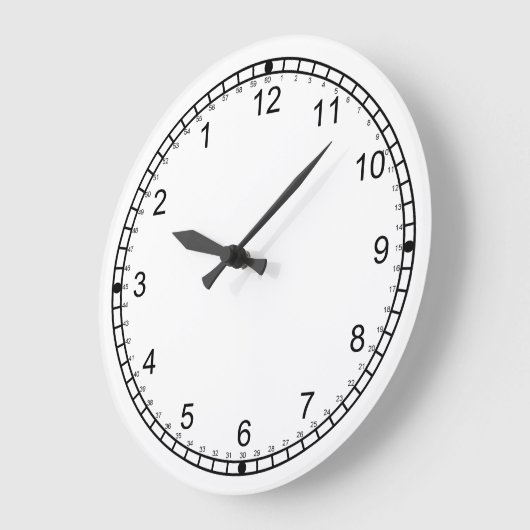 gekke omgekeerde witte klok (Hoek)