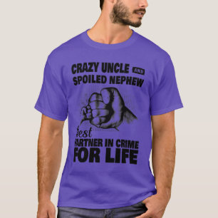 Gekke oom en knuppels Nephew zijn het beste in de T-shirt