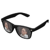 Gekke oom Johnny Retro Zonnebril (Gekanteld)