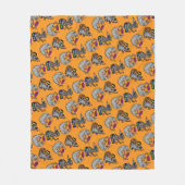 gekke opossum fleece deken (Voorkant)