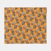 gekke opossum fleece deken (Voorkant (Horizontaal))