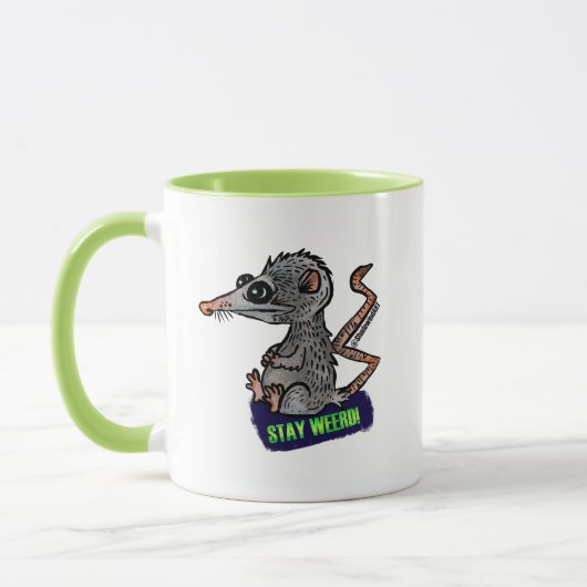 gekke opossum mok (Links)