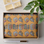 gekke opossum tissuepapier (Geschenk)