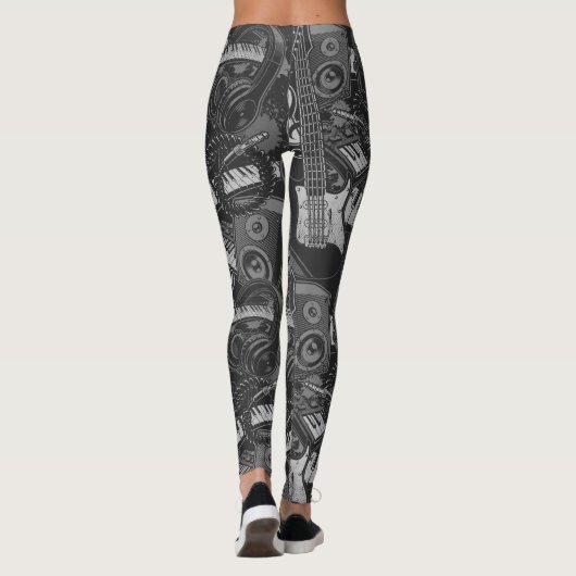 gekke orkest leggings (Achterkant)