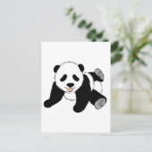 Gekke Panda Briefkaart (Staand voorkant)