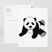 Gekke Panda Briefkaart (Voorkant / Achterkant)