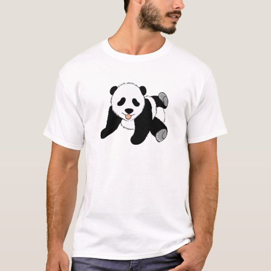 Gekke Panda T-shirt (Voorkant)