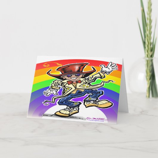 Gekke partijen kaart (Voorkant)