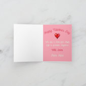 Gekke Pear Pun Valentijn voor Significant Anders Kaart (Binnen)