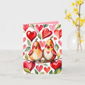 Gekke Pear Pun Valentijn voor Significant Anders Kaart (Gele Bloem)