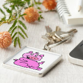 GEKKE PIGGIE SLEUTELHANGER (Zijkant)