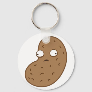 gekke pinda sleutelhanger
