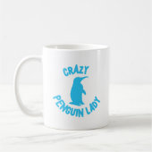 gekke pinguïn dame koffiemok (Links)