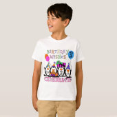 Gekke Pinguïns 3e Verjaardag Tshirts en geschenken (Voorkant volledig)