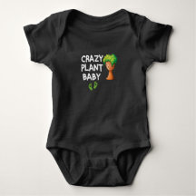 Gekke Plant Baby, Schattige Plant Gebaseerde Baby 