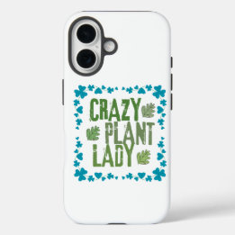 Gekke Plantendame iPhone 16 Hoesje
