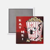 Gekke Popcorn! Magneet (Voorkant / Achterkant)