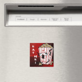 Gekke Popcorn! Magneet (Insitu (Vaatwasser))