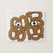 Gekke pretzel Puzzle past het aan! Legpuzzel (Horizontaal)