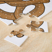 Gekke pretzel Puzzle past het aan! Legpuzzel (Zijkant)