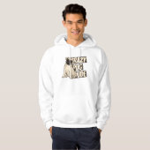 Gekke Pug Kerel Hoodie (Voorkant volledig)