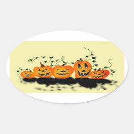 Gekke Pumpkins Halloween Sticker