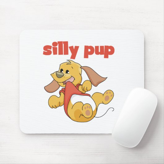 Gekke pup muismat (Met muis)