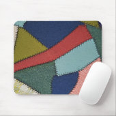 gekke quilte patroon muismat (Met muis)