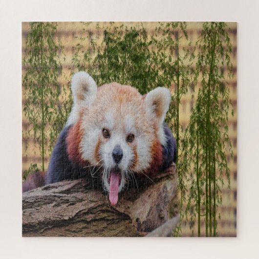 Gekke Red Panda Legpuzzel (Verticaal)