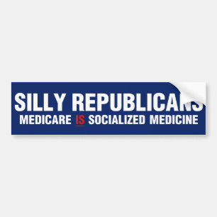 Gekke republikeinen bumpersticker